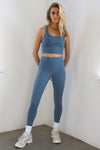 7/8 High-Rise Core Legging - Steel Blue