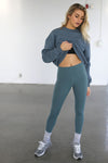 7/8 High-Rise Core Legging - Teal