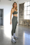 7/8 High-Rise Core Legging - Military Green