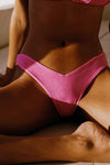 Nova V Bottoms - Pink Metallic