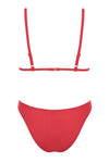 Roza Ribbed Bottom - Red