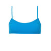 Piper Ribbed Top - Azure Blue