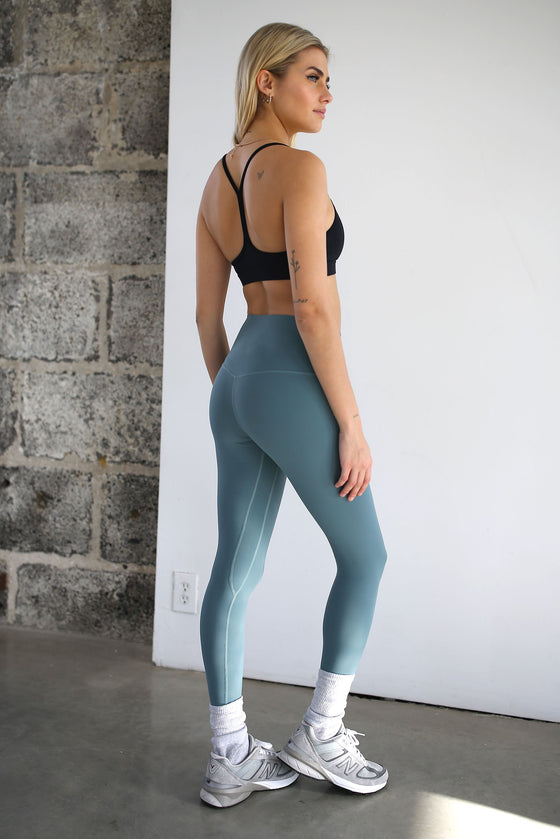 7/8 High-Rise Core Legging - Teal