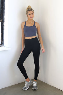  7/8 High-Rise Energize Legging - Black