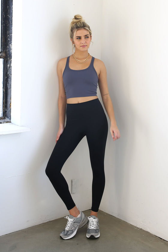 7/8 High-Rise Energize Legging - Black