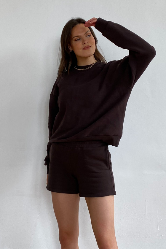 Softlux Sweatshirt - Espresso