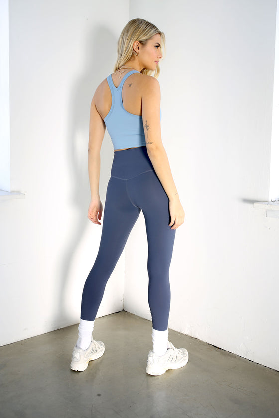 7/8 High-Rise Core Legging - Denim