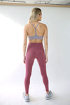 7/8 High-Rise Core Legging - Rosewood
