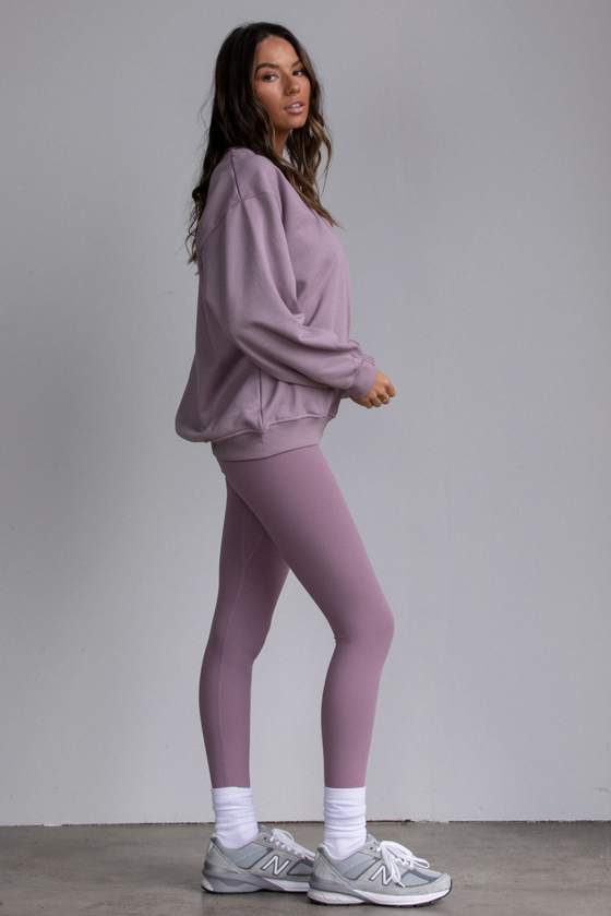 Fleecelux Oversize Sweatshirt - Pearly Purple