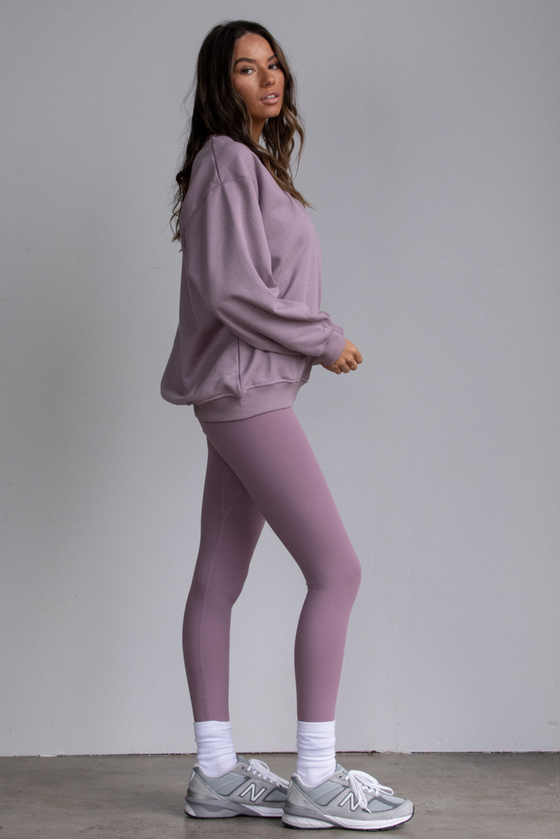 Pearly purple sweatshirt sale