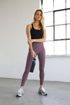 7/8 High-Rise Core Legging - Stormy Purple
