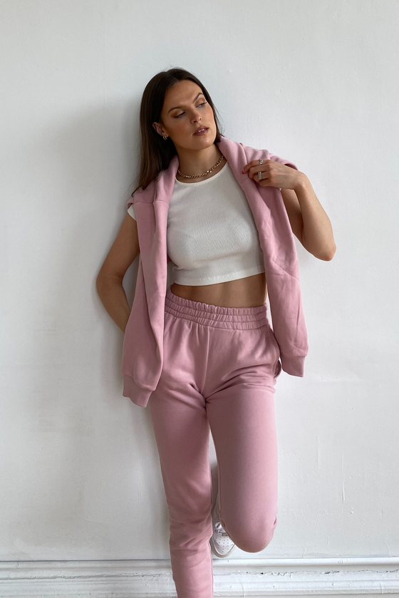 Softlux Sweatpant - Blush Pink