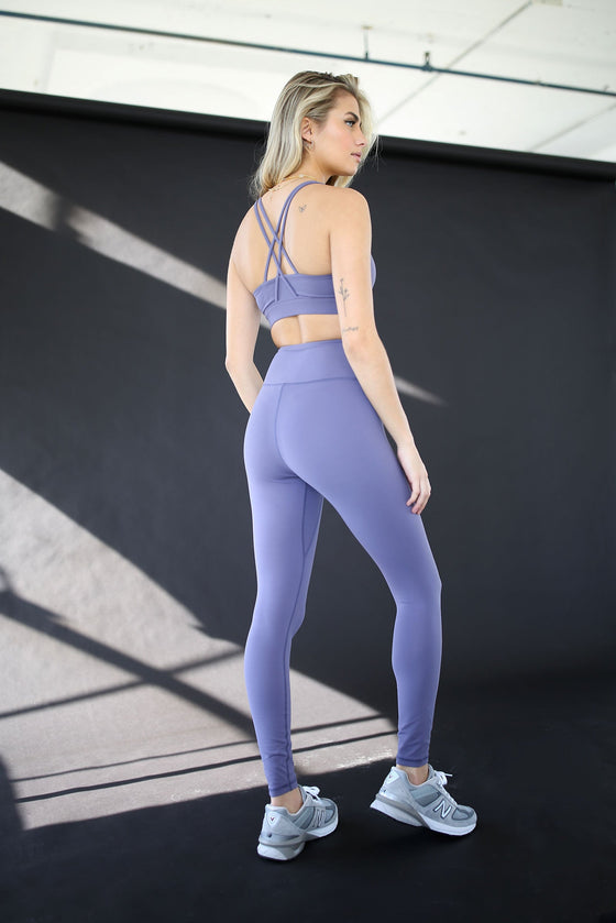 Performance Extra High Rise Legging - Smoke Gray