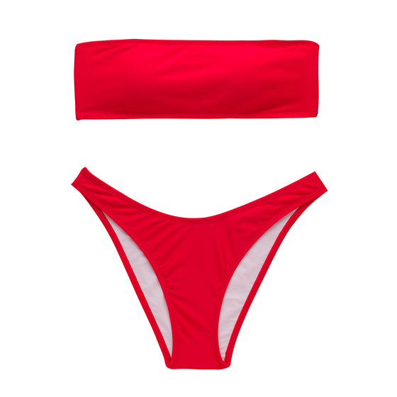 Beck Strapless Set - Red