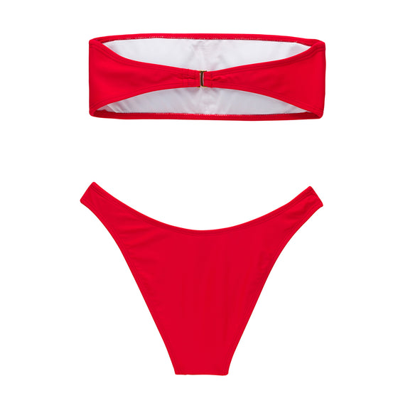 Beck Strapless Set - Red