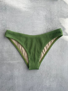  Piper II Moderate Coverage Crinkle Bottom - Matcha Green