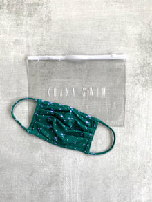  KOANA SWIM Face Mask - Green Floral