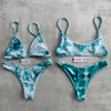Willow Top x Piper Bottom - Tie Dye Emerald