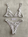 Bella Bralette Top - Light Python