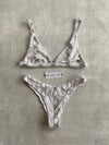 Bella Bralette Top - Light Python