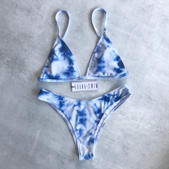 Piper Bottom - Tie Dye Blue