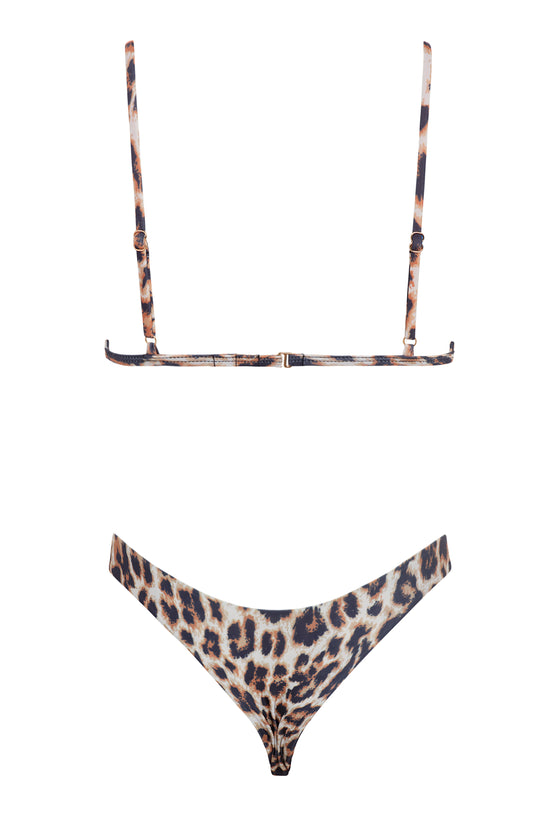 Nyla Bottom - Leopard Print