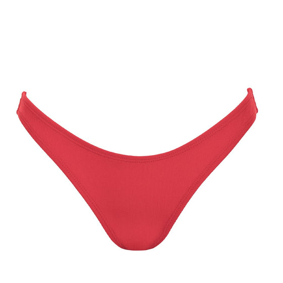 Roza Ribbed Bottom - Red
