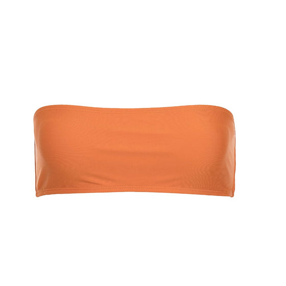 Beck Strapless Top - Burnt Orange