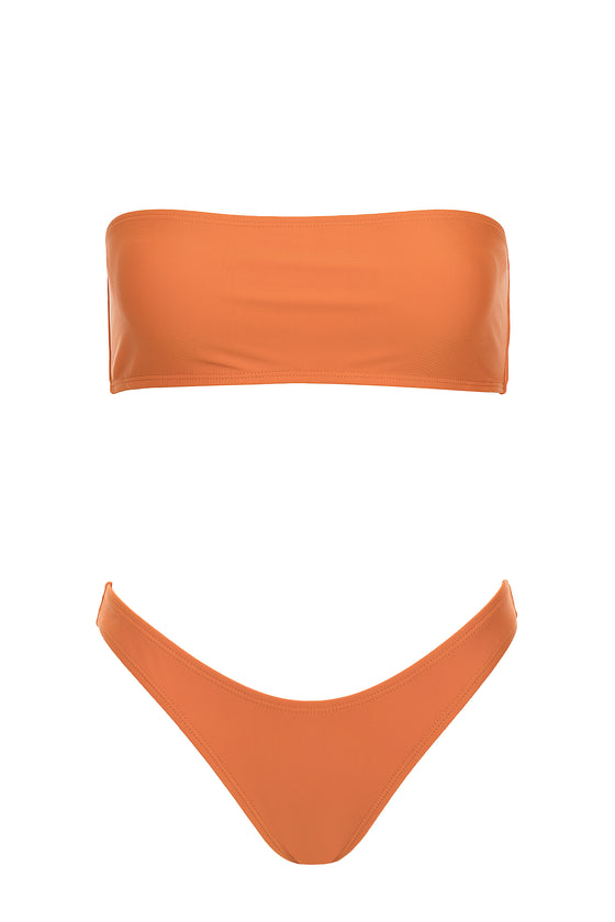 Beck Strapless Set - Burnt Orange