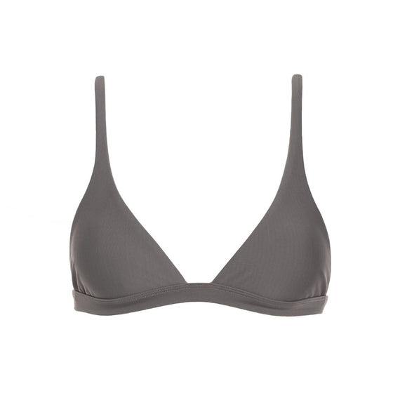 Bella Bralette Top - Stone Gray
