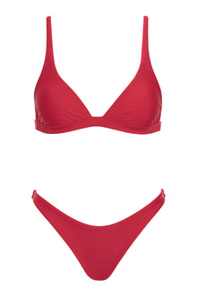  Bella Bralette Set - Red