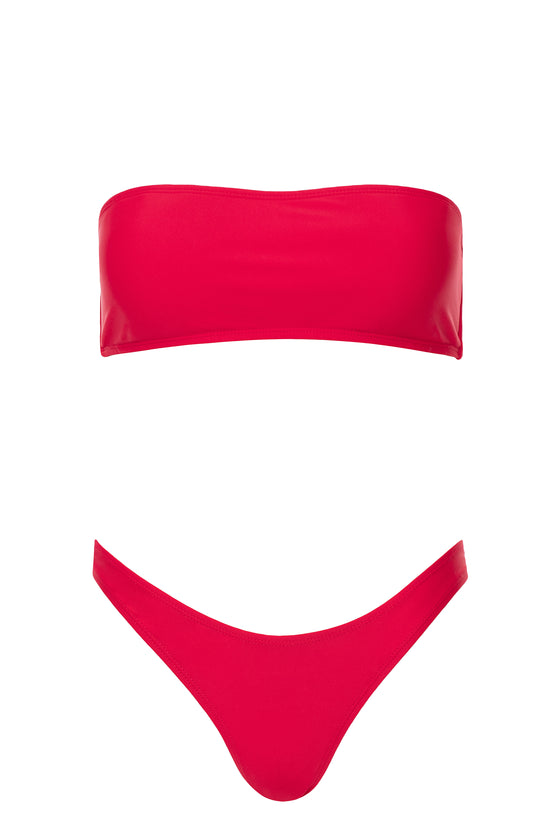 Beck Strapless Set - Red