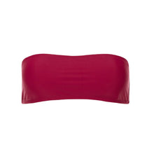  Beck Strapless Top - Merlot