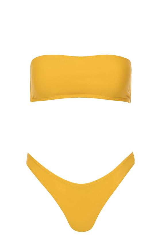 Beck Strapless Set - Yellow