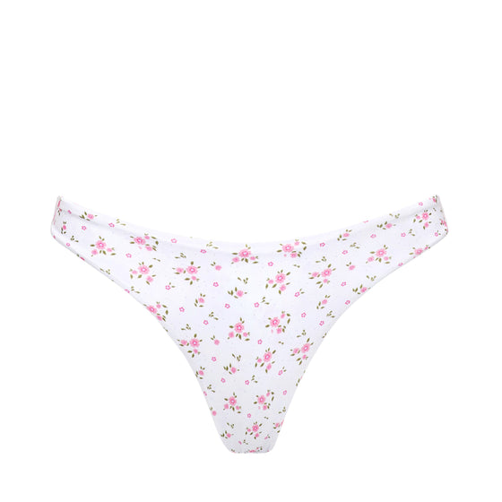 Gemma Bottom - White Floral