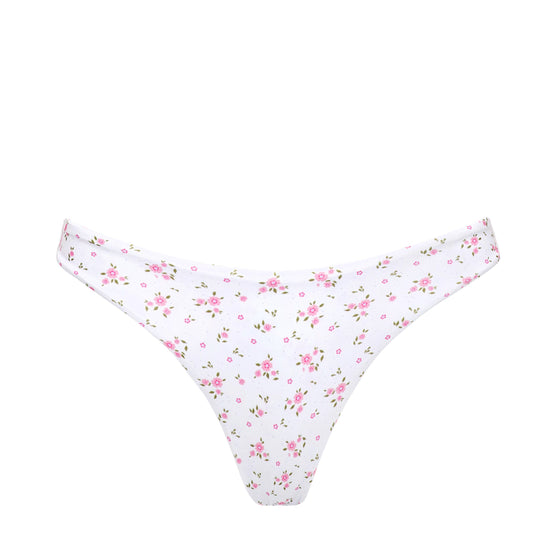 Gemma Bottom - White Floral