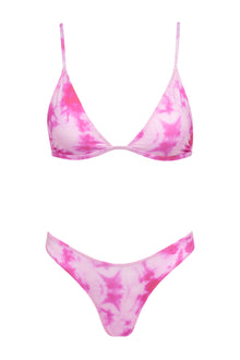  Willow Top x Piper Bottom - Tie Dye Pink